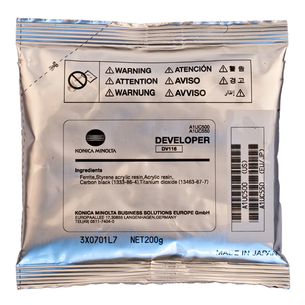 KONA1UC550 Konica Minolta - Developer - Nero - A1UC550 - 55.000 pag - immagine 1