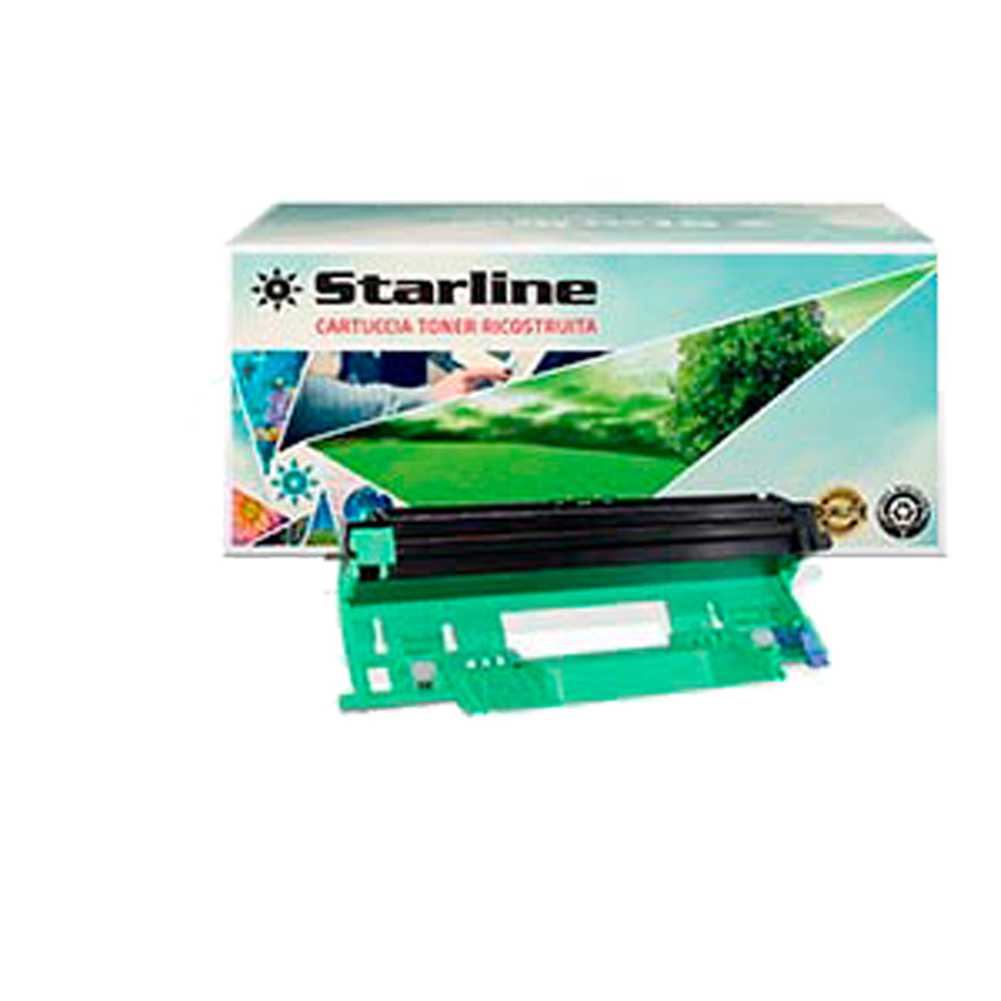 STLBTN1050DR Starline - Tamburo per Brother - Nero - DR-1050 - 10.000 pag - immagine 1
