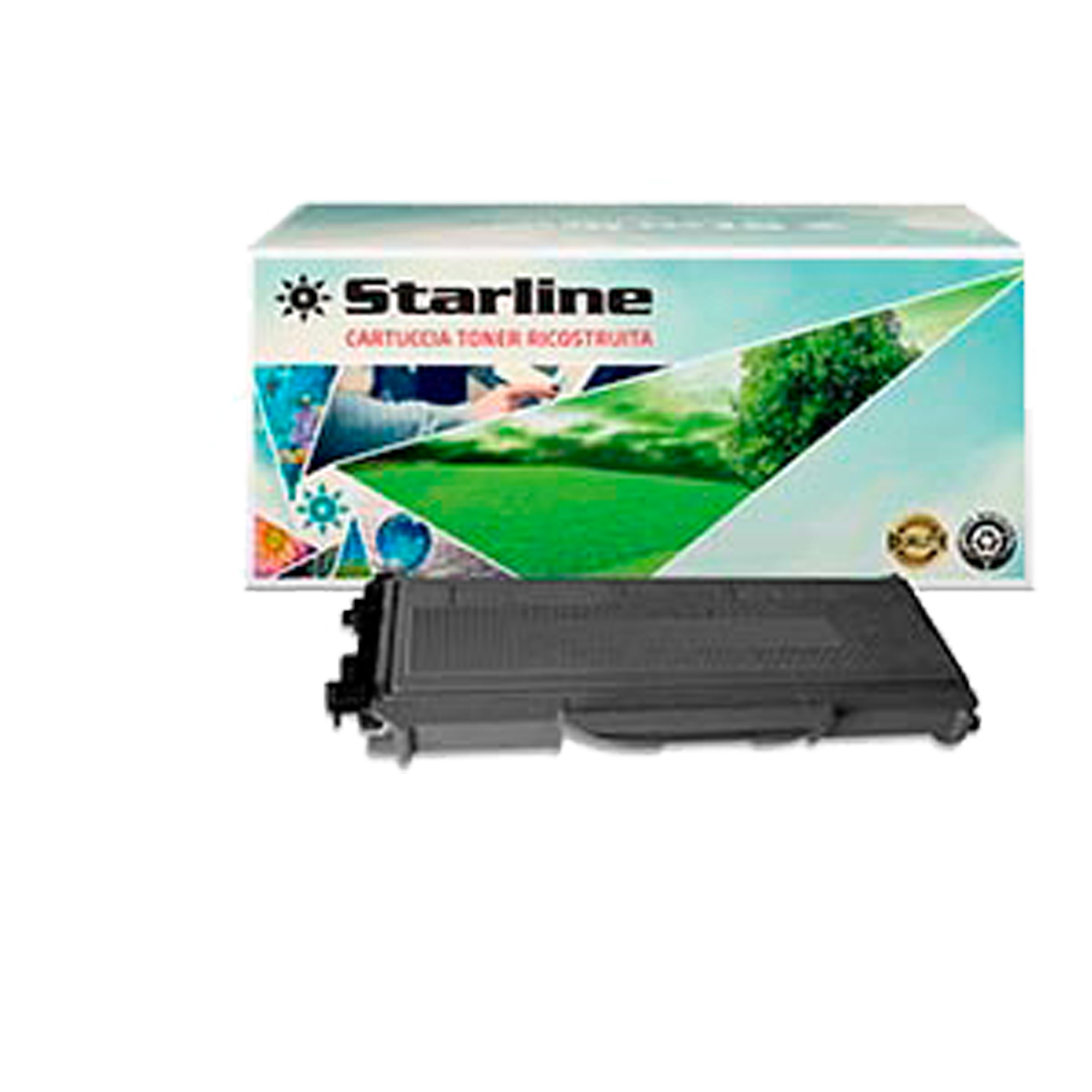 STLBTN2110 Starline - Toner Ricostruito - per Brother - Nero - TN2110 - 1.500 pag - immagine 1