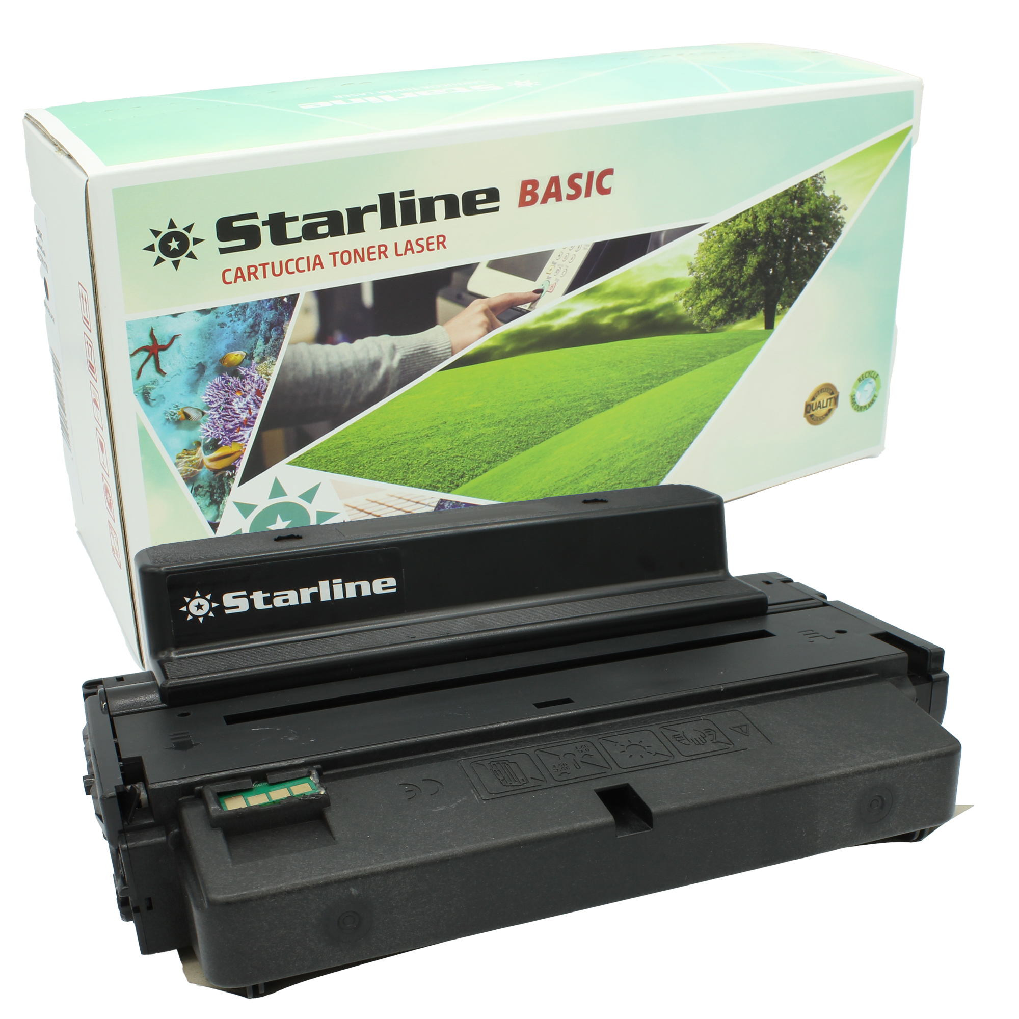 STLMLTD205HC Starline - Toner Compatibile per Samnsung ML-3310D 3710D 3710ND SCX-4833FD 4833FR alta capacità - 5.000 pag - immagine 1
