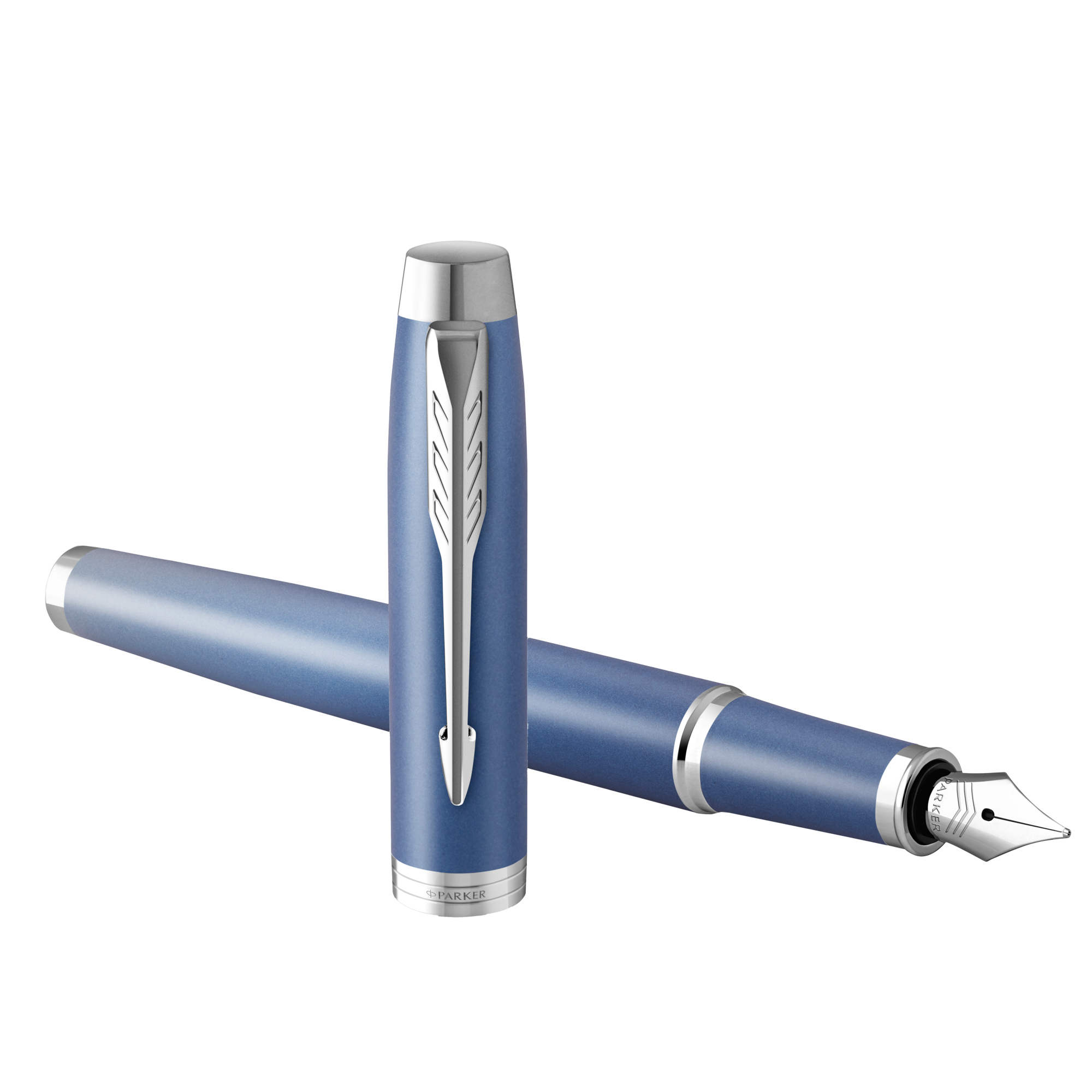 103007 Penna stilografica IM Monochrome Rituals Blue - punta M - blu - Parker - immagine 1