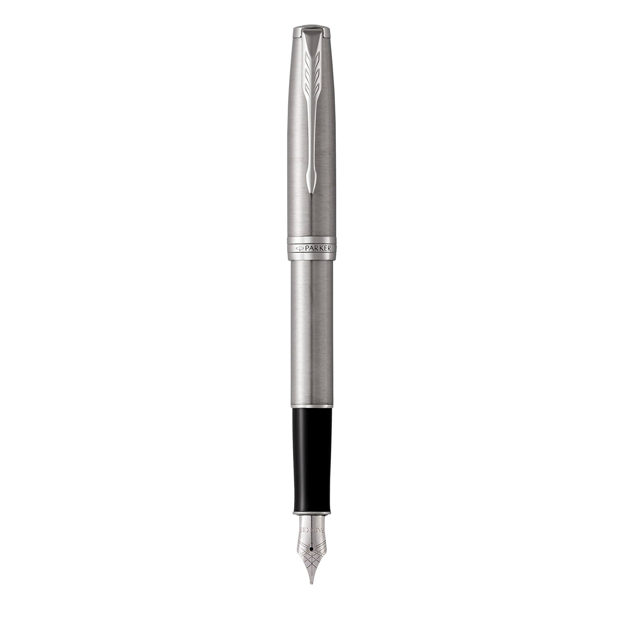 79571 Penna stilografica Sonnet Stainless Steel - punta M - Parker - immagine 1