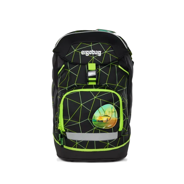 Ergobag Prime Zaino da Scuola Cybear Race
