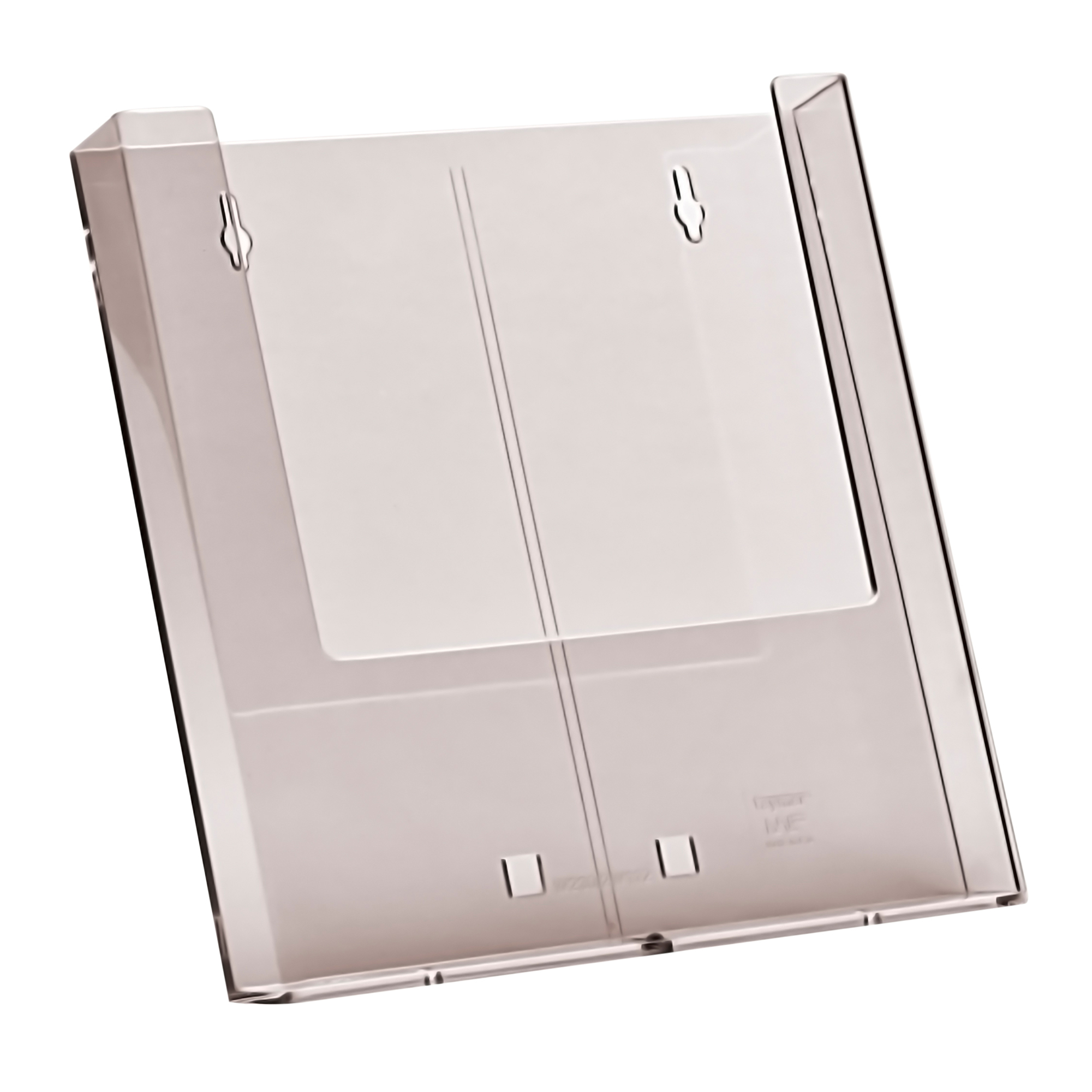 50843 Portadepliant da parete - tasca A4 - trasparente - Studio T - immagine 1