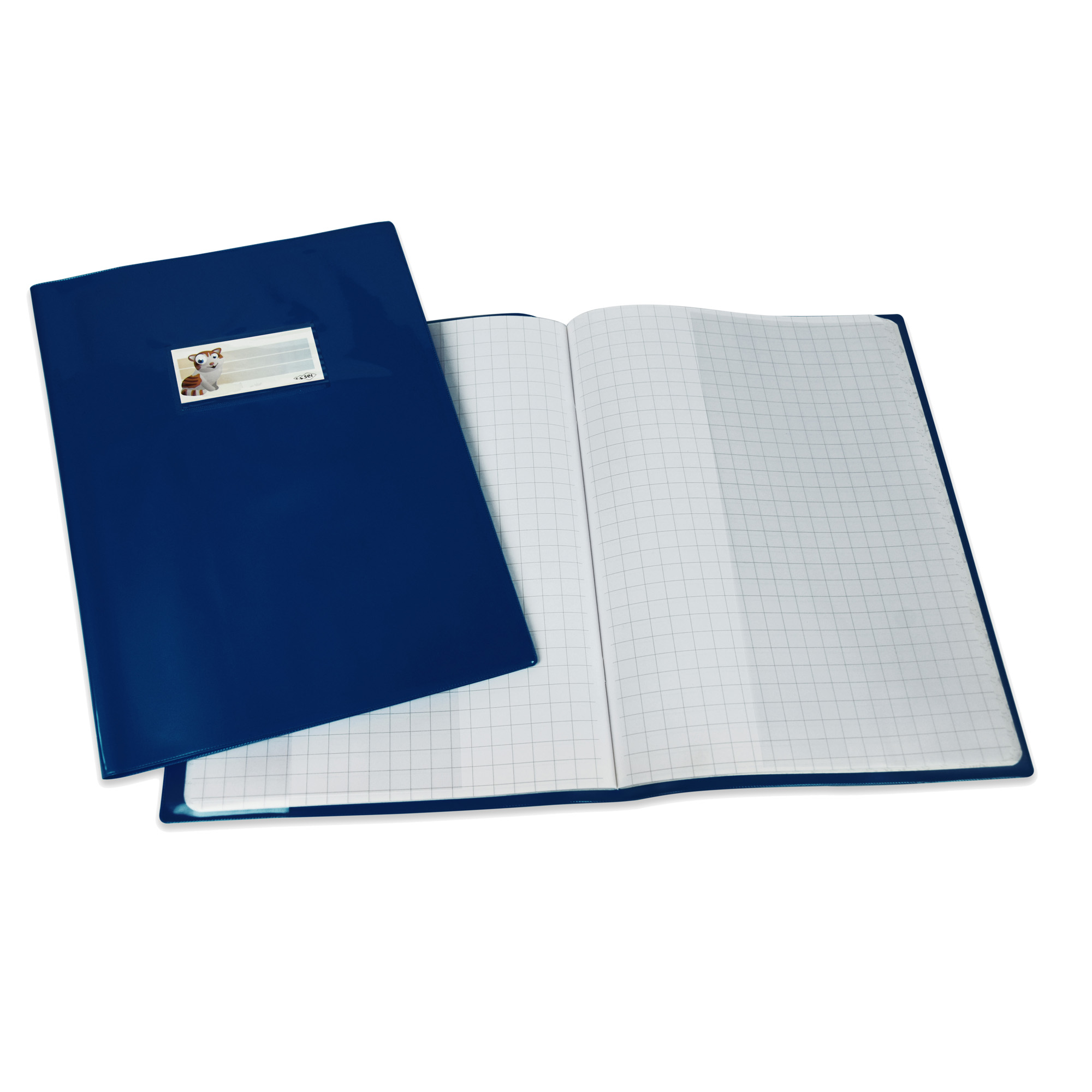 64585 Coprimaxi L F - 21 x 30 cm - PVC - 180 mic - c/alette - laccato - blu - Sei Rota - immagine 1