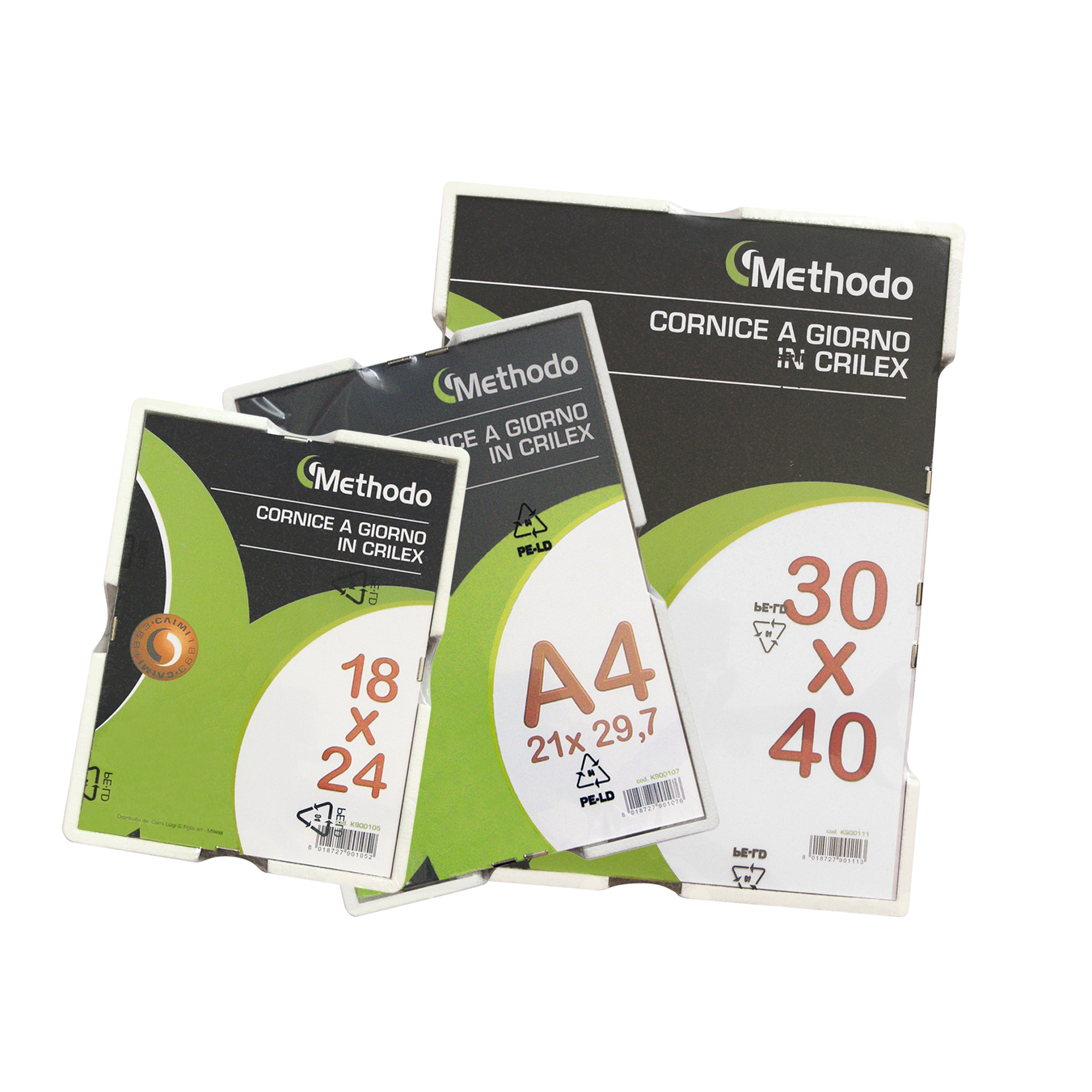 67828 Cornice a giorno - crilex - 20 x 30 cm - Methodo - immagine 1