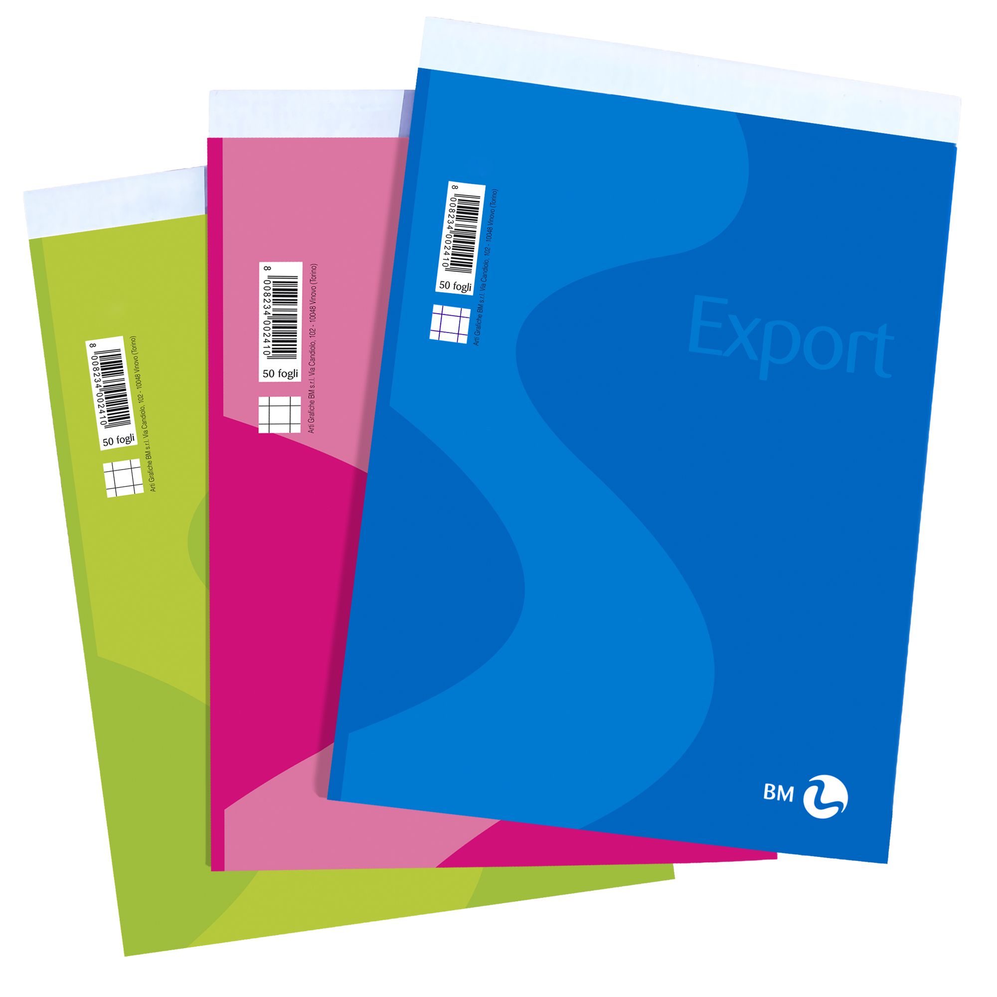 71165 Blocco note Export - 5mm - 210 x 297mm - 50gr - 50 fogli - BM - immagine 1