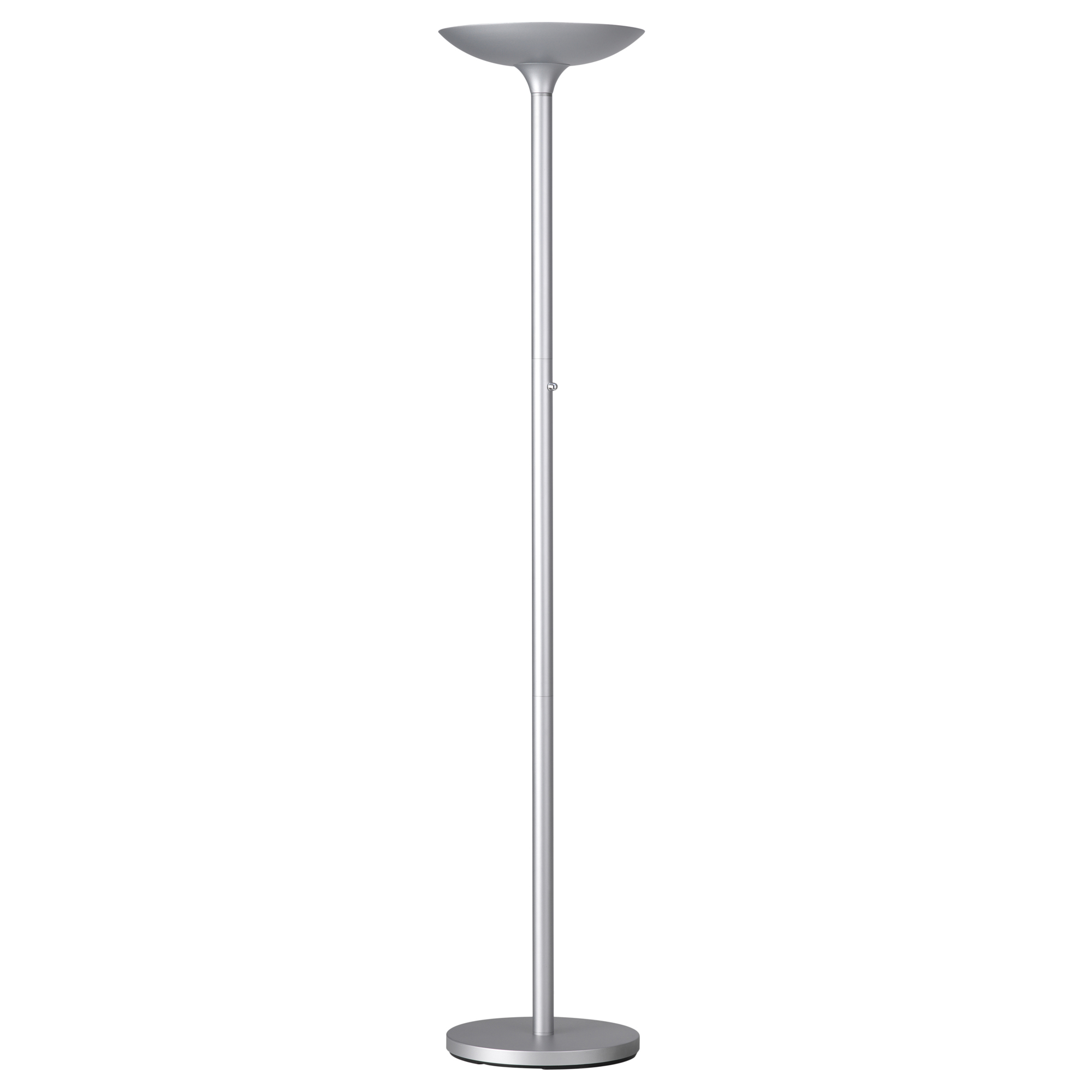 80981 Lampada da terra Varialux - a led - base diametro 34 cm - H 180 cm - 23 W - grigio metal - Unilux - immagine 1