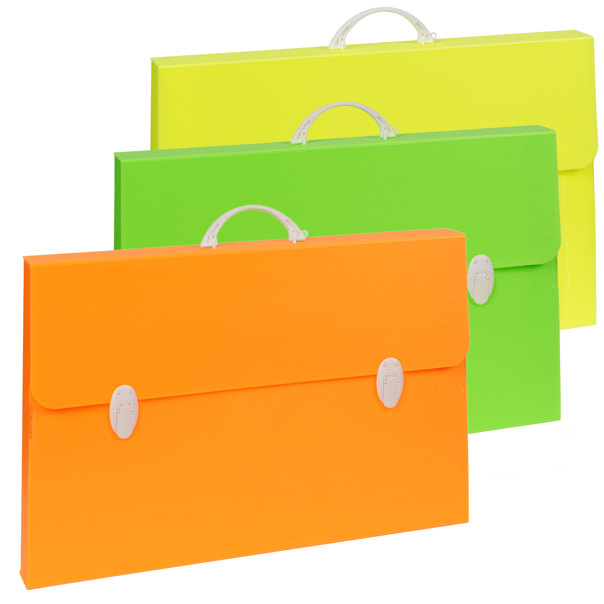 82016 Valigetta Polionda Fluo -36,5x56,5cm - dorso 5,5cm - colori assortiti - Favorit - immagine 1