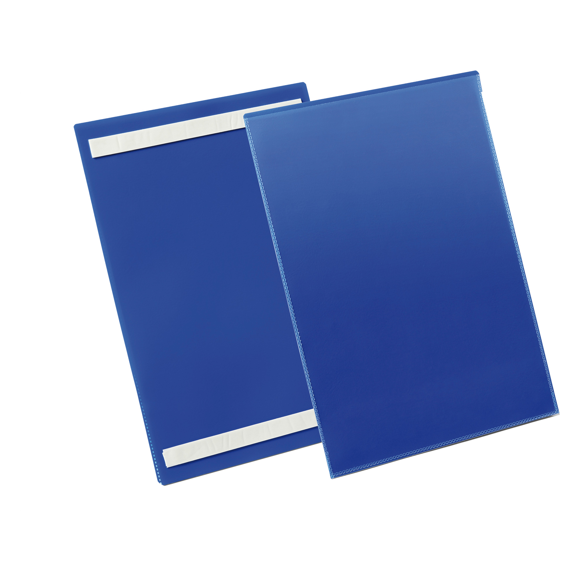 83502 Buste identificative - con bande adesive - A4 verticale - blu - Durable - conf. 50 pezzi - immagine 1