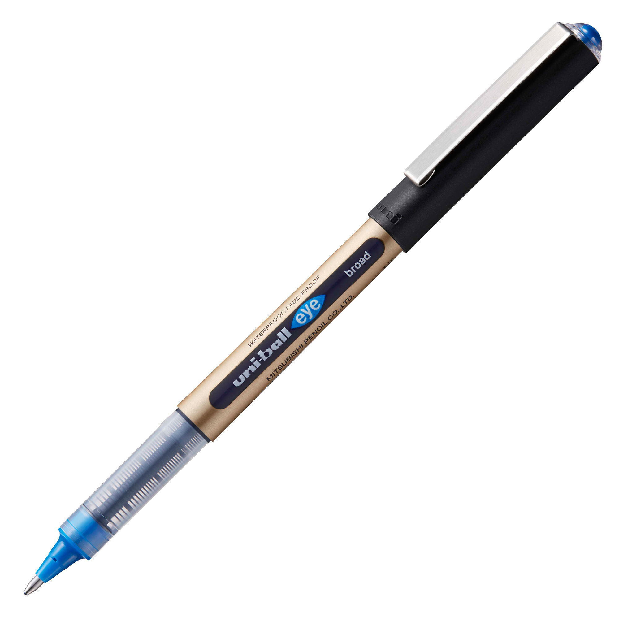 89304 Roller Uni Ball Eye UB150 - punta 1,00 mm - blu - Uni Mitsubishi - immagine 1