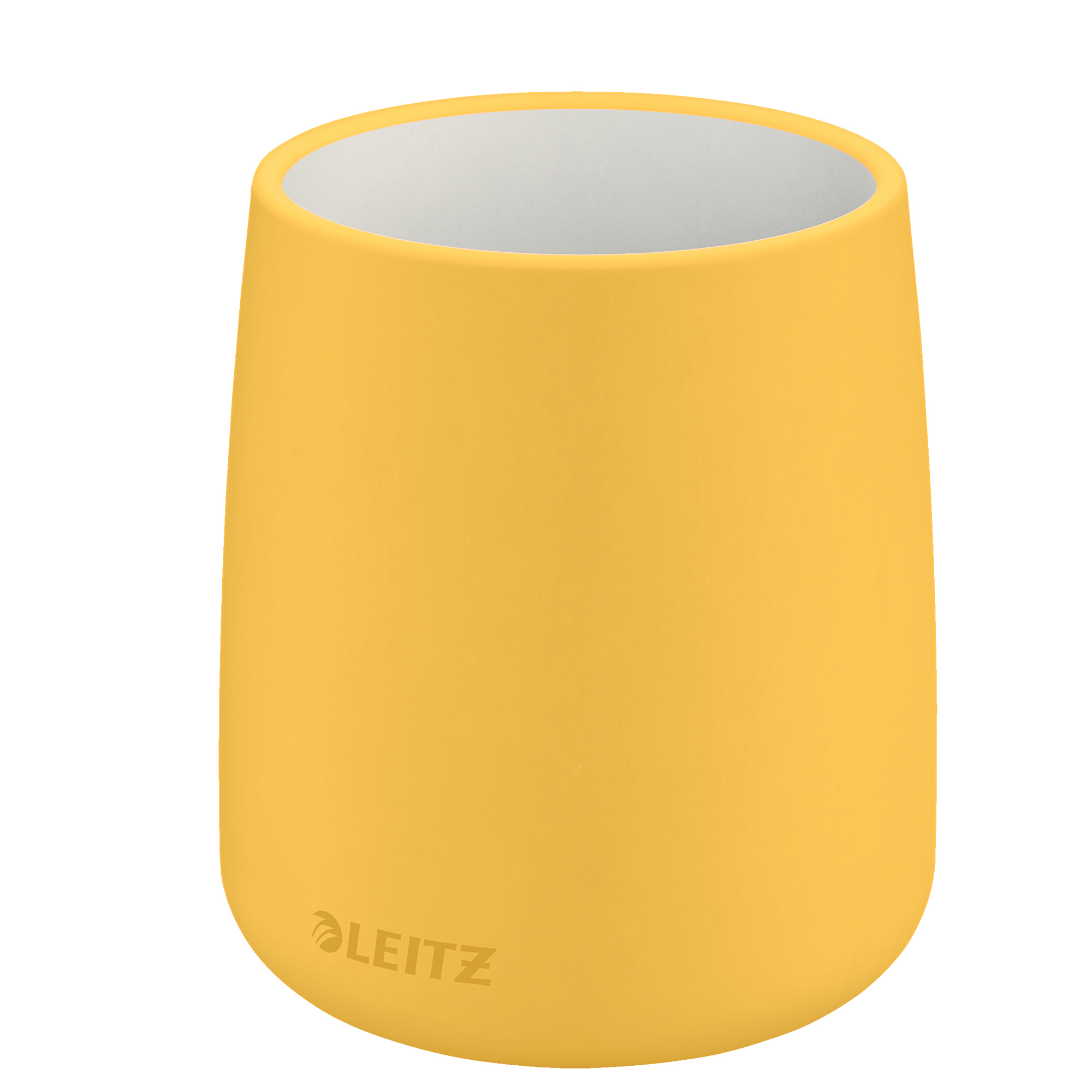92744 Portapenne Cosy - 10,8 x 8,5 cm - ceramica - giallo - Leitz - immagine 1