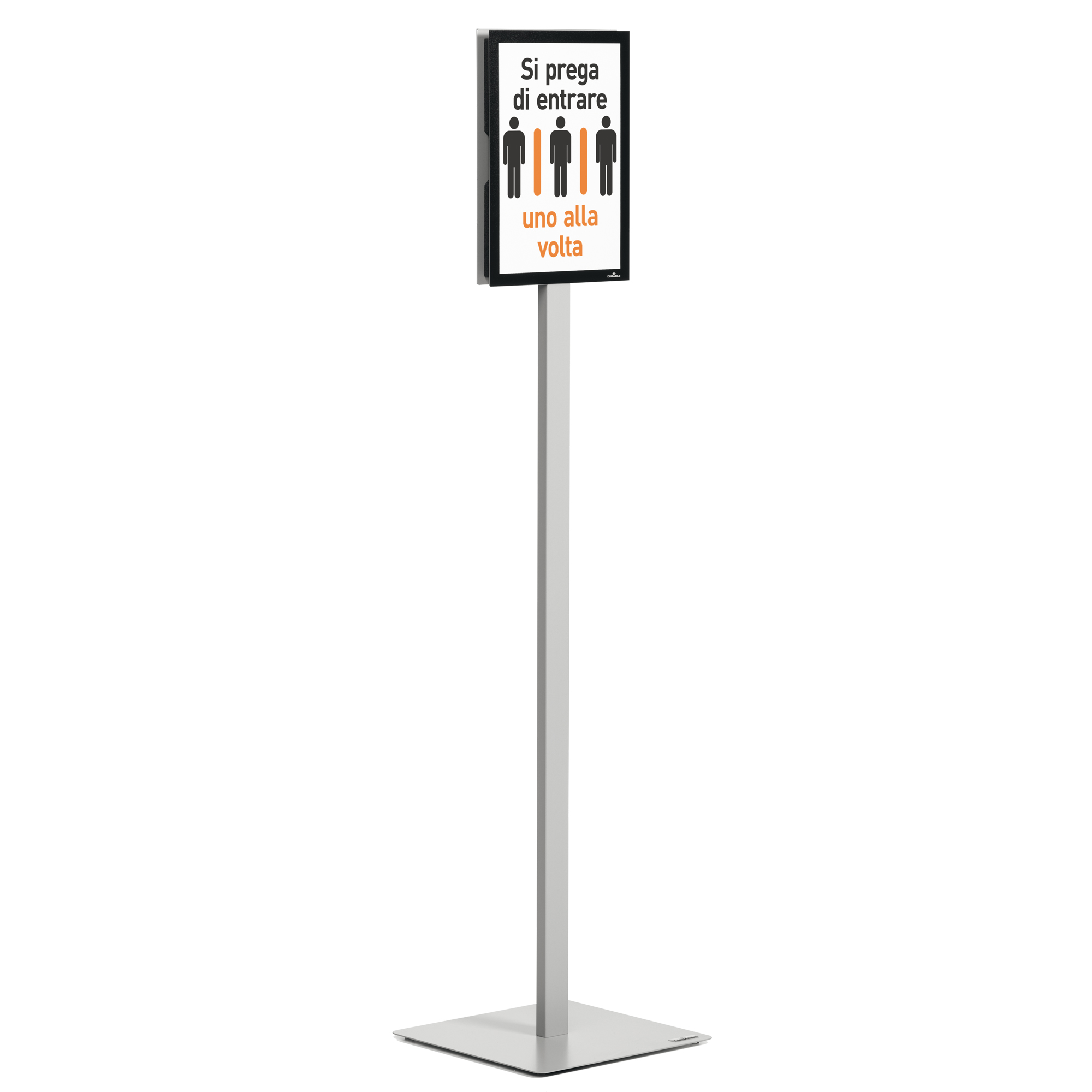 94844 Espositore Info Stand Basic - da pavimento - A4 - Durable - immagine 1