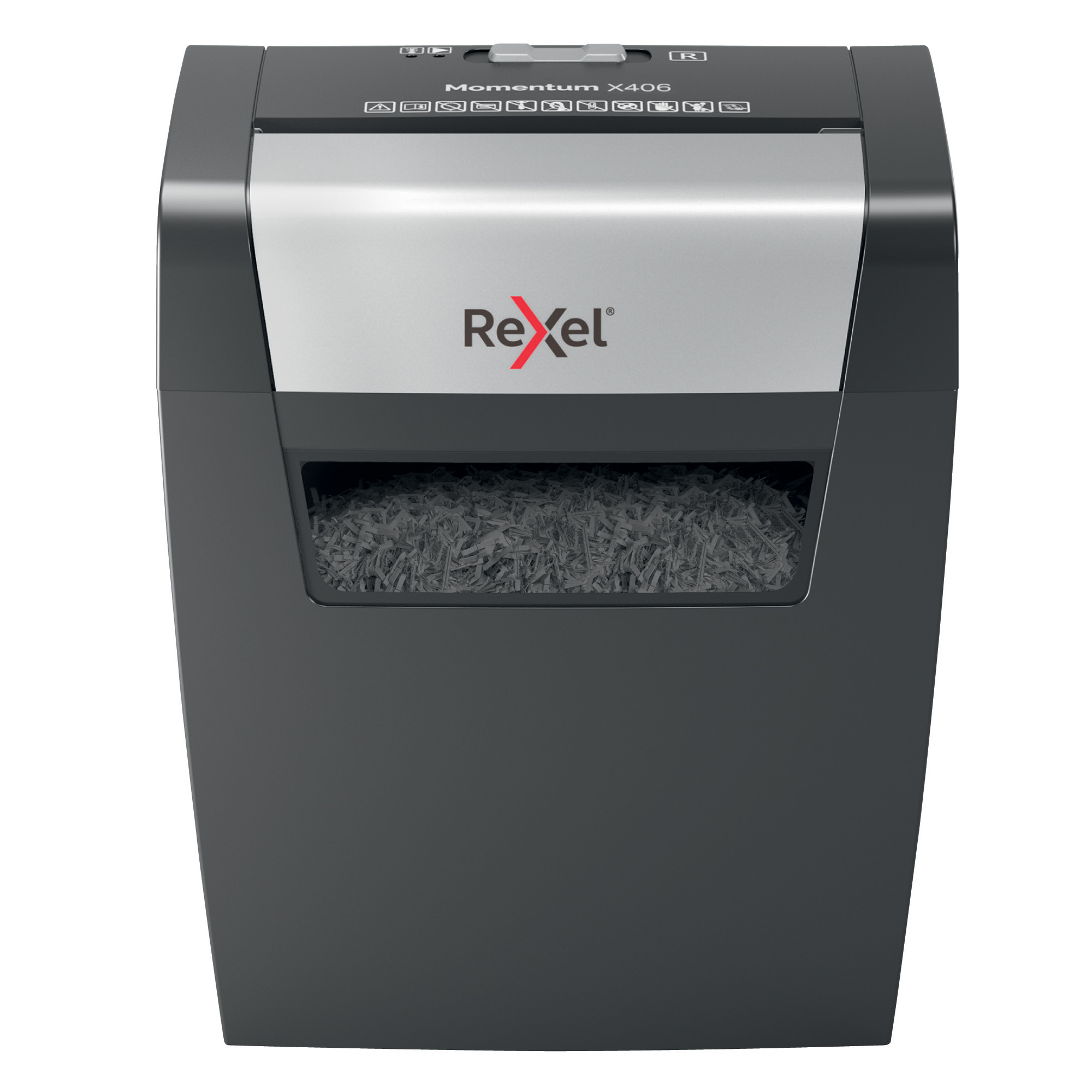 95071 Distruggidocumenti Momentum X406 - a frammenti - Rexel - immagine 1