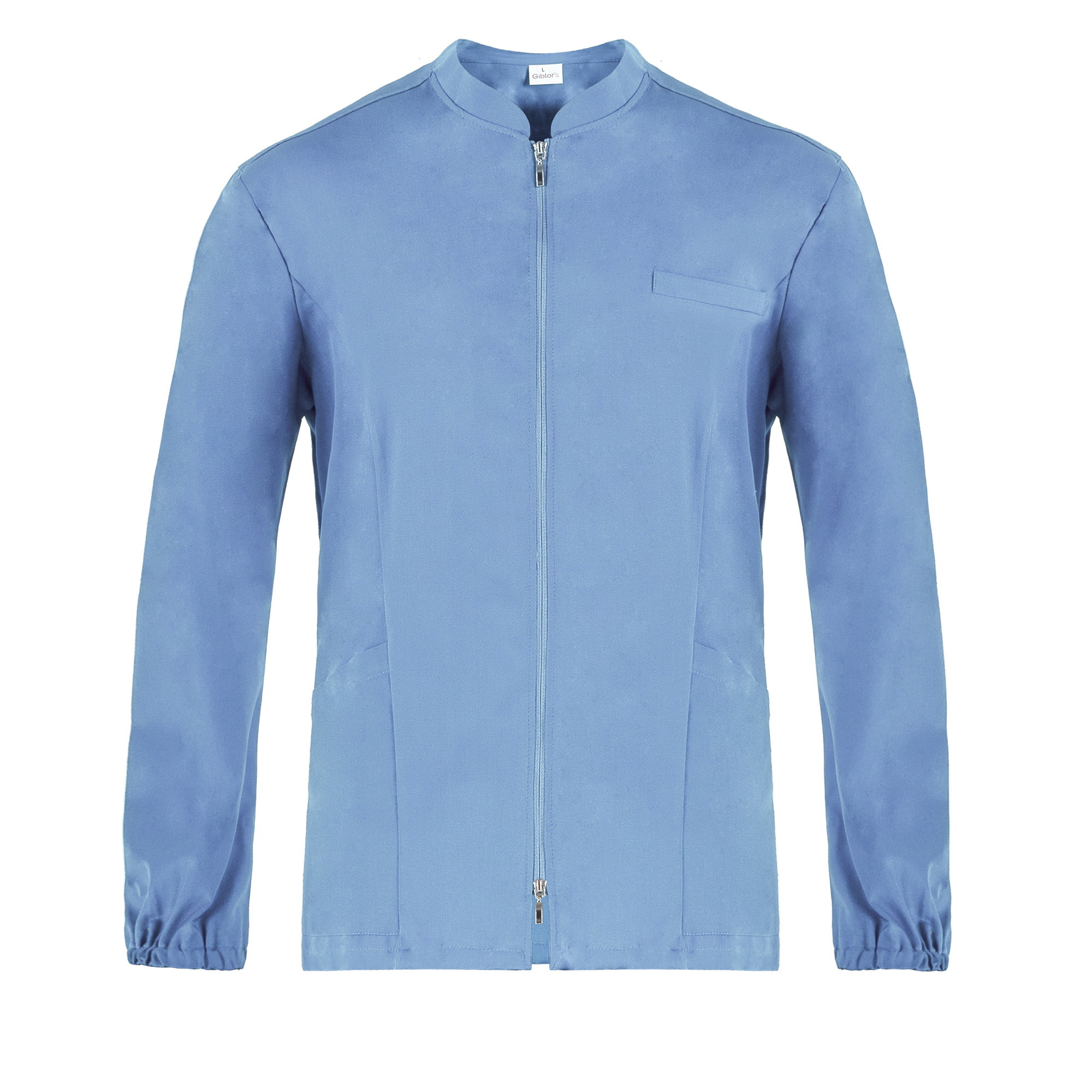 95391 Casacca Gabriele - da uomo - manica lunga - taglia L - azzurro - Giblor's - immagine 1