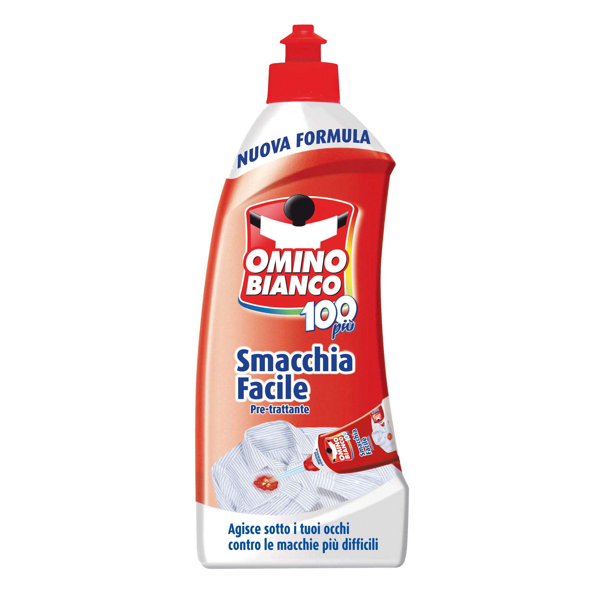 99950 Omino Bianco 100 Più Smacchiafacile - 500 ml - Omino Bianco - immagine 1