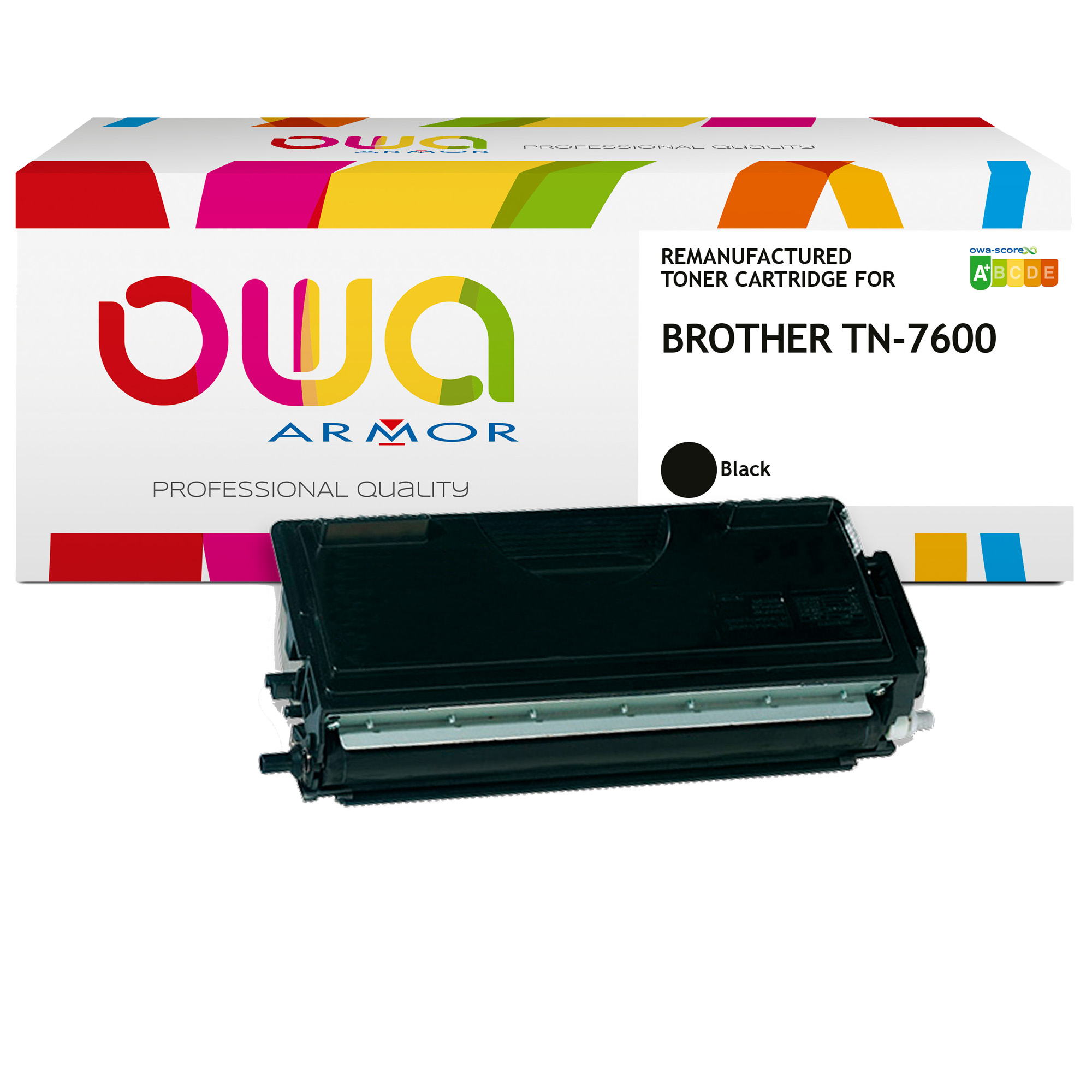 ARMK11927 Armor - Toner Compatibile per Brother TN-7600 - Nero - 6.500 pag - immagine 1