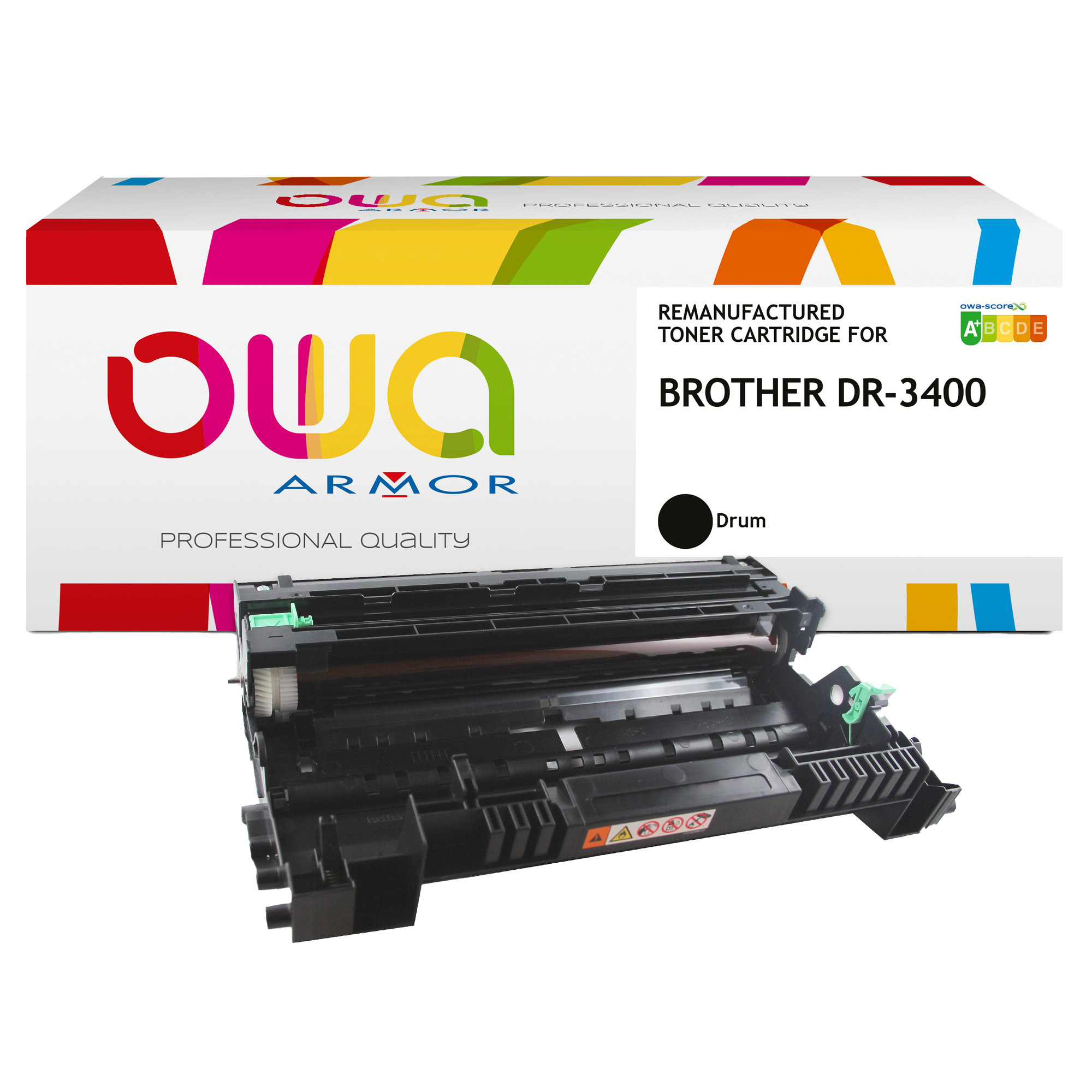 ARMK15967 Armor - Tamburo Compatibile per Brother DR3400 - Nero - 50.000 pag - immagine 1