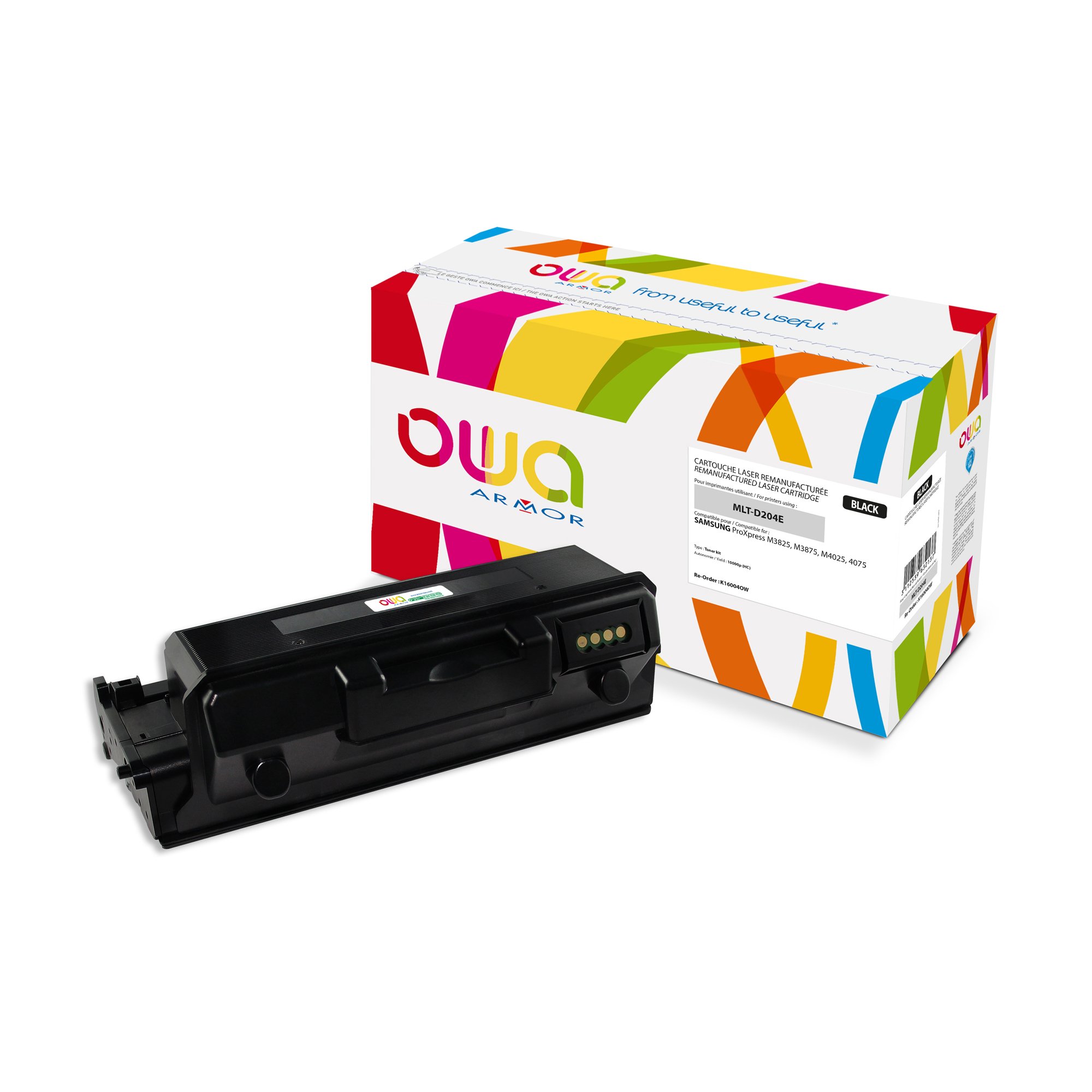 ARMK16004 Armor - Toner Compatibile per Hp - Nero - MLT-D204E - 10.000 pag - immagine 1