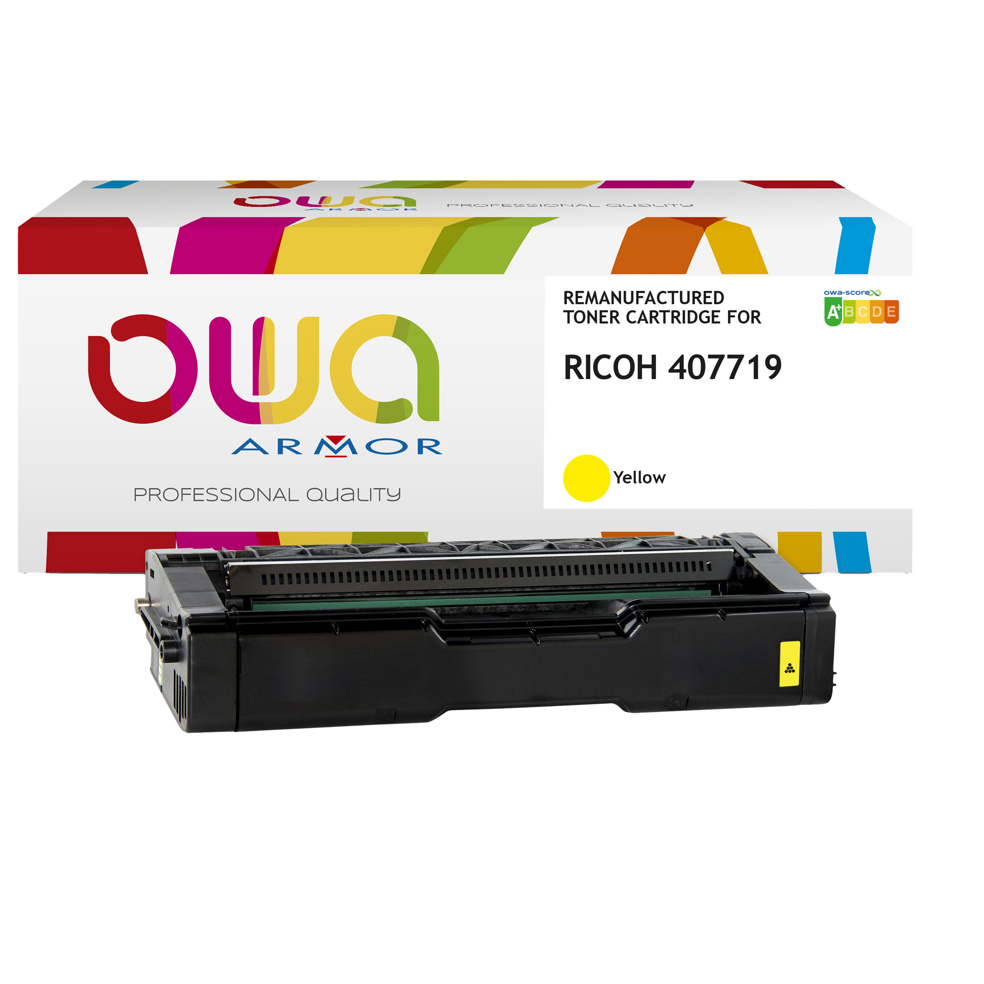 ARMK16088 Armor - Toner Compatibile per Ricoh - Giallo - SP C252 -6.500 pag - immagine 1